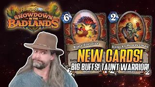 (Hearthstone) NEW CARDS!  BIG BUFFS! TAUNT WARRIOR!