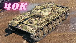 40K Spot Damage with T-100 LT 22.5K & T-100 LT  World of Tanks, XX WoT Replays tank battle