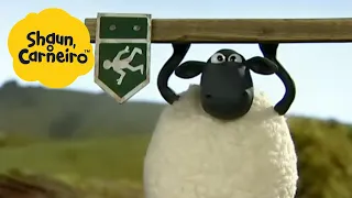 🐑Shaun, o Carneiro [Shaun the Sheep] Aguente firme, ovelha 🐑 Hora Especial🐑| Cartoons Para Crianças