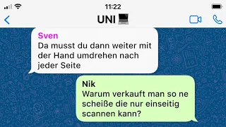 20 lustige WhatsApp CHATS die NIEMAND ERLEBEN will!