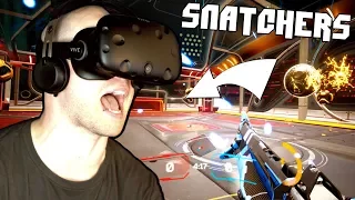ROCKET LEAGUE in VIRTUAL REALITY!? ✪ Snatchers VR (HTC Vive Virtual Reality)