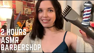 💈 Realistic Barbershop RP ASMR - Men's Haircut (2 HOUR Compilation)