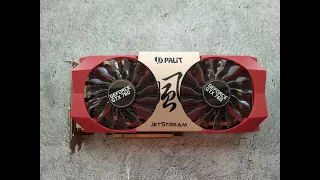 Видеокарта Palit GeForce GTX 760 JETSTREAM 2GB GDDR5 (NE5X760H1042-1042J) 2023 г.