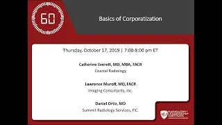 RLI Power Hour Webinar Series October 2019: Basics in Corporatization