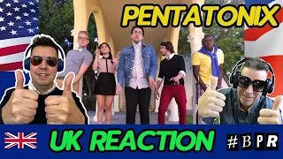 Pentatonix - Cant Hold Us (A Cappella) (BRITS REACTION)