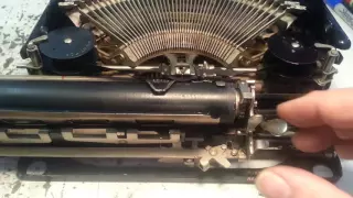 Remington Typewriter Feed Roller Repair Rebuild Tutorial Demo