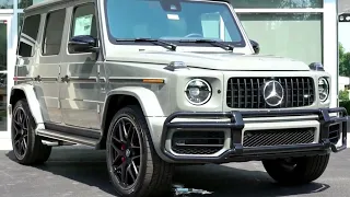 2023 MERCEDES G63 AMG WHITE G Class NEW FULL  Review