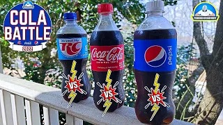 Coca-Cola® VS Pepsi® VS RC Cola® 🥤🆚🥤🆚🥤 | Cola Battle 2022 | theendorsement