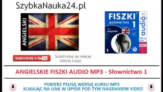 ANGIELSKI FISZKI MP3 - Nauka Słówek dla początkujących (Angielskie Fiszki Audio)