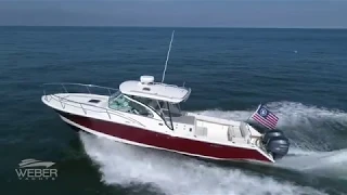 (SOLD) "Tally Ho" 2006 Pursuit 345 Drummond Runner (Walkthrough)