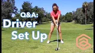 Driver Set Up | Golf with Aimee