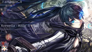 Nightcore - killin` it (Lyrics)