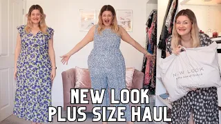 HUGE NEW LOOK PLUS SIZE HAUL | SIZE 22 | IS THIS THE CUTEST JUMPSUIT EVER?! 😍
