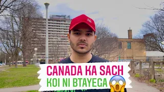 Canada ka sach ?🥹|| Koi nhi btaega kabhi #canada #india #toronto  #uk #internationalstudents