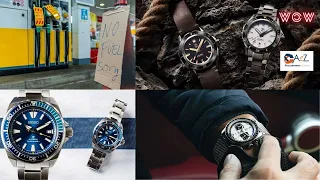 UK Fuel Crisis, Fight For Fuel And Food Ends In Fury - Seiko, Yema, Zelos And Watch Talk Daily Vlog