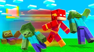 DIVENTO FLASH E GIOCO A MINECRAFT COME UN SUPEREROE!