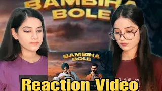 Arora Twins Reacts To BAMBIHA BOLE (Official Video) | Sidhu Moose Wala | Amrit Maan