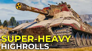 BEAST-100 + Highrolls = RIP Enemy! | World of Tanks E-100 Gameplay