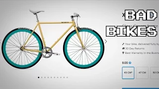 How to Spot Bad Beginner Fixed Gear Bikes