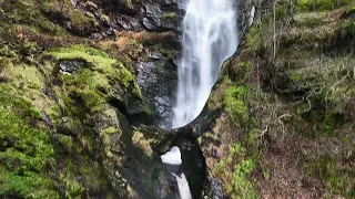 Wales/Waterfall-Pistyll rhaeadr