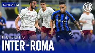 INTER 1-2 ROMA | HIGHLIGHTS | SERIE A 22/23 ⚫🔵🇬🇧