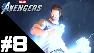 Marvel's Avengers Walkthrough Gameplay Part 8 – PS4 Pro 1080p/60fps No Commentary