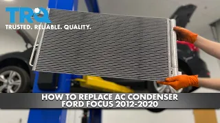 How to Replace AC Condenser 2012-2020 Ford Focus