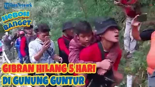 Gibran Hilang 5 Hari di Gunung Guntur, Tak Pernah Rasakan Malam