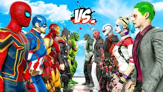 THE AVENGERS VS THE SUICIDE SQUAD - EPIC SUPERHEROES WAR