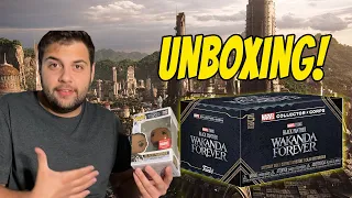 Unboxing the Black Panther: Wakanda Forever Funko Marvel Collector Corps Box