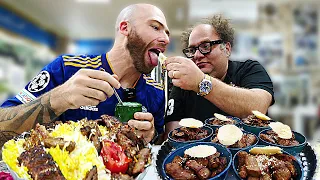 American Eats KEBAB MOUNTAIN in TEHRAN!! The Juiciest Kebabs OF ALL TIME!!