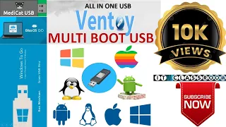 VENTOY BOOTABLE USB  VENTOY  MULTI-BOOT USB  STEP BY STEP GUIDE