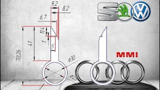 Демонтаж магнитолы ВАГ без спецключей Т10057 на примере Audi A1