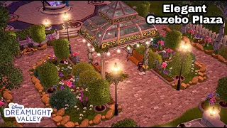 ELEGANT GAZEBO PLAZA WITH SHOP//SPEED BUILD//DISNEY DREAMLIGHT VALLEY