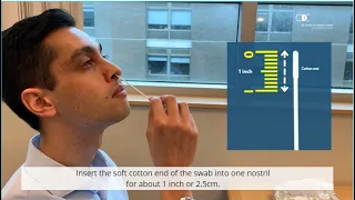 Guide to at-home nasal swab: COVID-19 Rapid Test