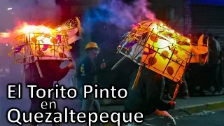 Quema de toritos pintos en las fiestas patronales de Quezaltepeque | Youtubero Salvadoreño