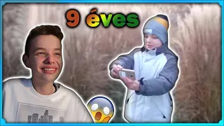 REAKCIÓ A RÉGI VIDEÓIMRA!😱 *kínos*