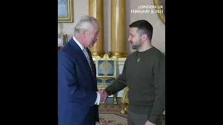 'We've been worried about you for so long' UK's King Charles meets Zelensky during surprise visit