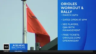 Orioles announce Countdown to Opening Day