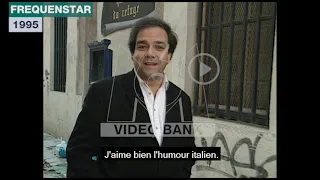 Extrait archives M6 Video Bank // Interview de Didier Bourdon (Frequenstar - 1995)