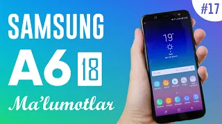 "Samsung Galaxy A6 (2018)" Haqida Ma'lumotlar !!!