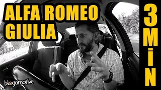 Alfa Romeo Giulia | 3 MINUTY