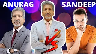 Anurag Aggarwal VS Sandeep Maheshwari I Youtuber's Comparison I #shorts I #sandeepmaheshwari