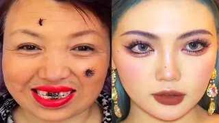 Asian Makeup Tutorials Compilation | New Makeup 2021 | 美しいメイクアップ/ part 206