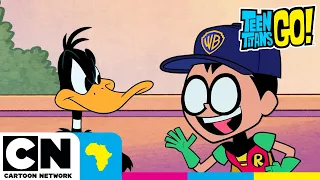 The WB 100th Anniversary | Teen Titans Go! | Cartoon Network Africa