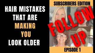 Hair Mistakes That Age You Faster (SUBSCRIBERS EDITION) RE-CAP 1 #Hairmistakes #Lookmoreyouthful