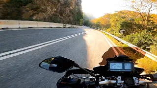 Into the Valley | ΥΑΜΑΗΑ TRACER 900 | STAGE 1 | AKRAPOVIC + QUICKSHIFTER RAW SOUND | Valley of Tempi