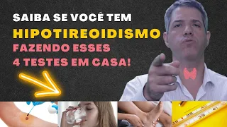 HIPOTIREOIDISMO e NÓDULOS NA TIREOIDE - TESTE EM CASA!