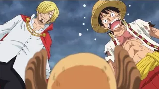 Chopper takes his hat off- One Piece Dub