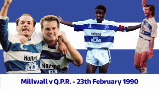 Millwall v QPR - 1989/90